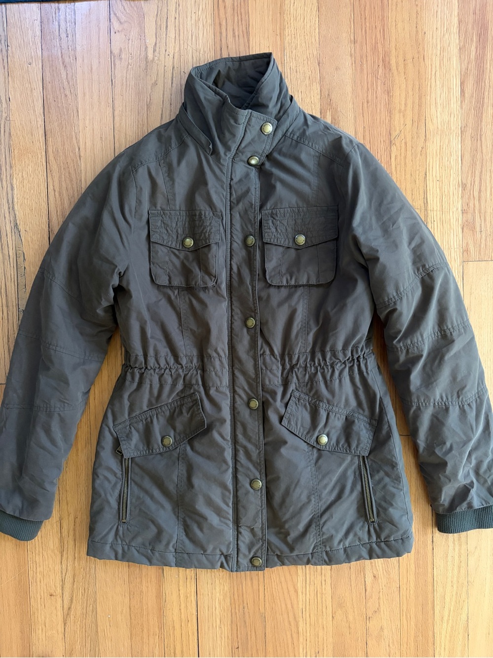 BCBGeneration Army Utility Cargo Jacket